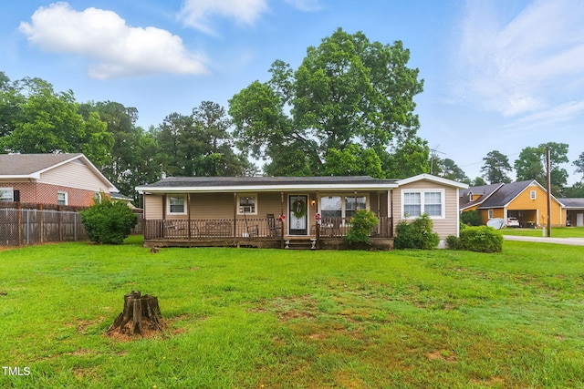 480 Five Bridge Rd, Clinton, NC 28328 - single story home featuring covered porch