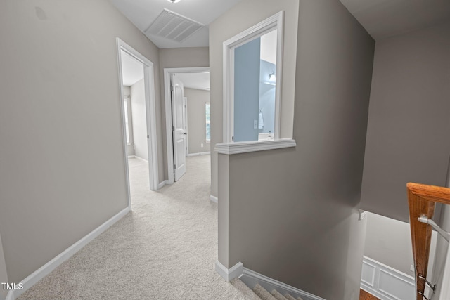 238 Langford Valley Way, Cary, NC 27513 - hallway with carpet flooring and baseboards