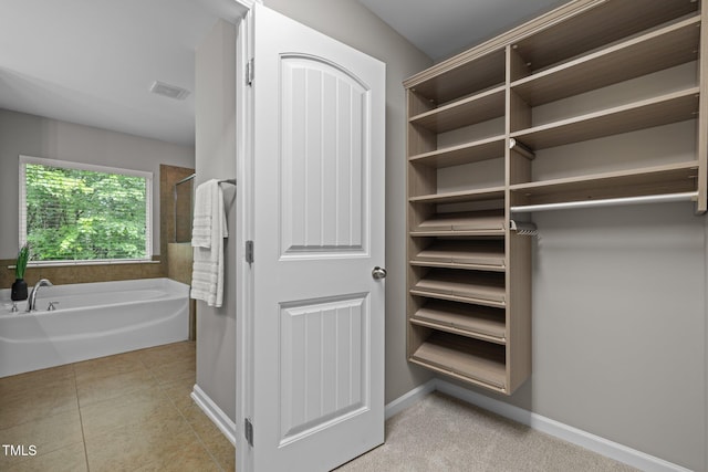 238 Langford Valley Way, Cary, NC 27513 - walk in closet with light tile patterned floors