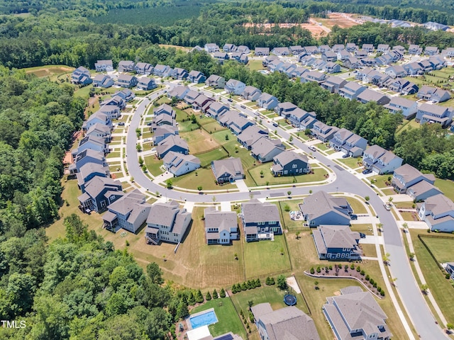 109 Crested Coral Dr, Holly Springs, NC 27540 - view of property location with nearby suburban area and a forest