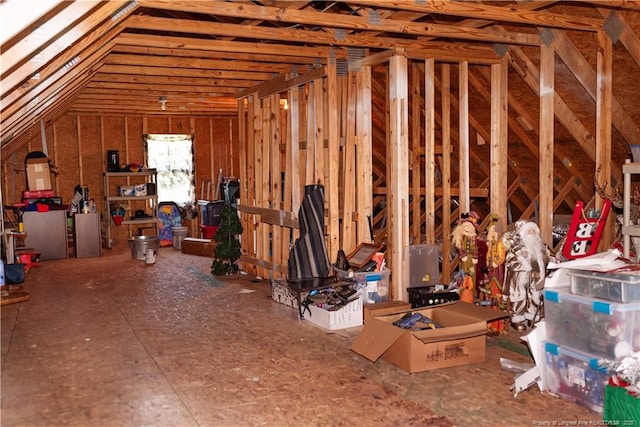 101 Birdsong Ct, Aberdeen, NC 28315 - view of unfinished attic