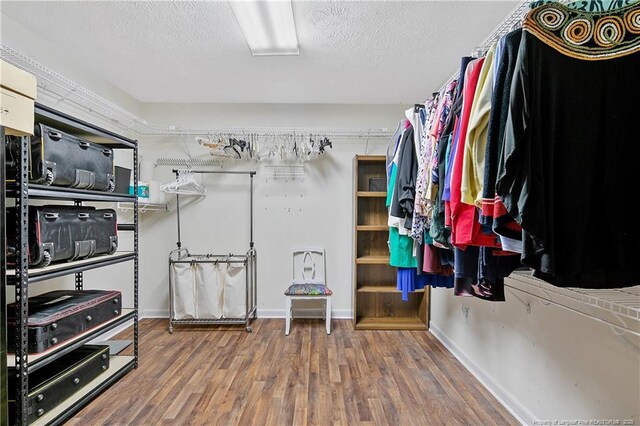 2547 Red Springs Rd, Raeford, NC 28376 - walk in closet featuring wood finished floors