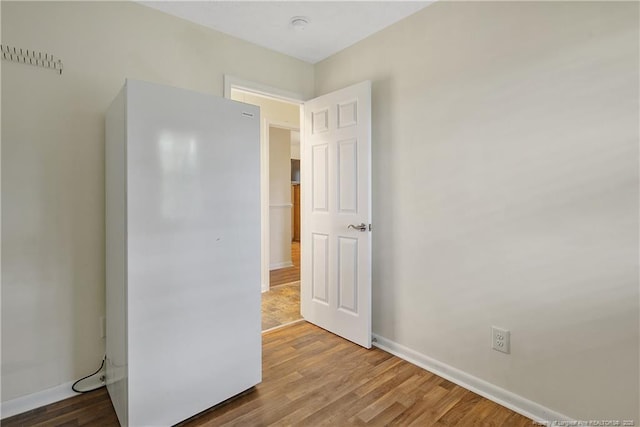2547 Red Springs Rd, Raeford, NC 28376 - unfurnished room with wood finished floors and baseboards