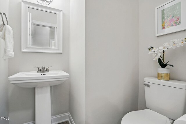 3020 Woods Walk Way, Rocky Mount, NC 27804 - half bathroom featuring toilet