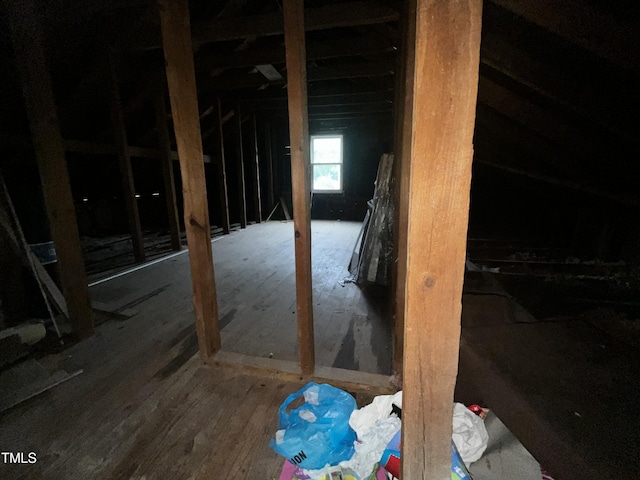 312 W Front St, Oxford, NC 27565 - view of unfinished attic