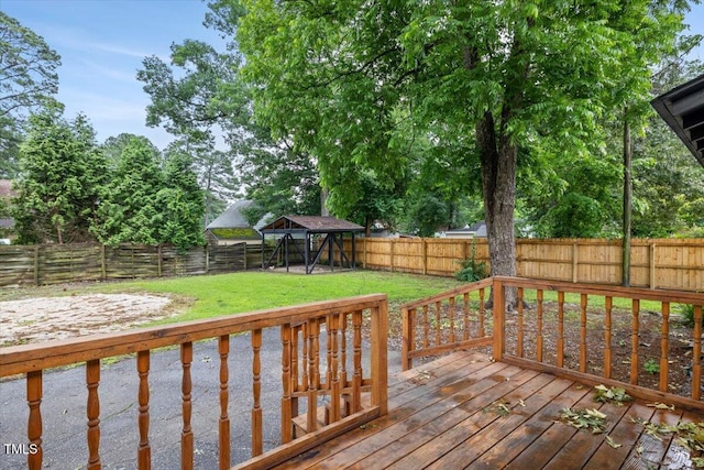 205 Forest Hill Ave, Rocky Mount, NC 27804 - view of wooden deck
