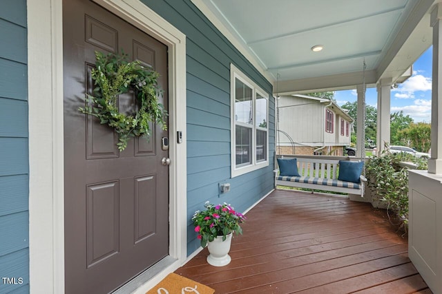 415 Dupree St, Durham, NC 27707 - view of wooden porch