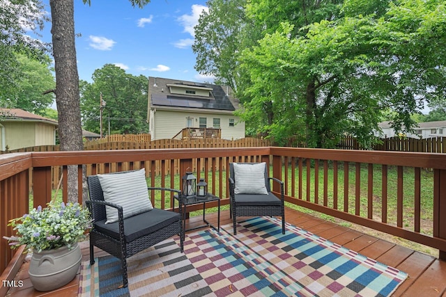 415 Dupree St, Durham, NC 27707 - deck with a fenced backyard