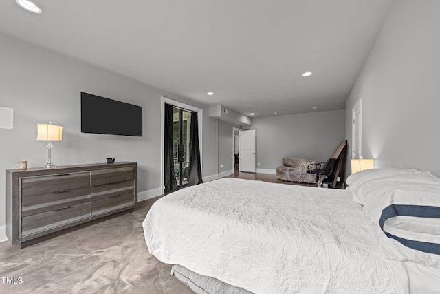 2220 Inwood Landing Ct, Raleigh, NC 27603 - bedroom with baseboards and recessed lighting