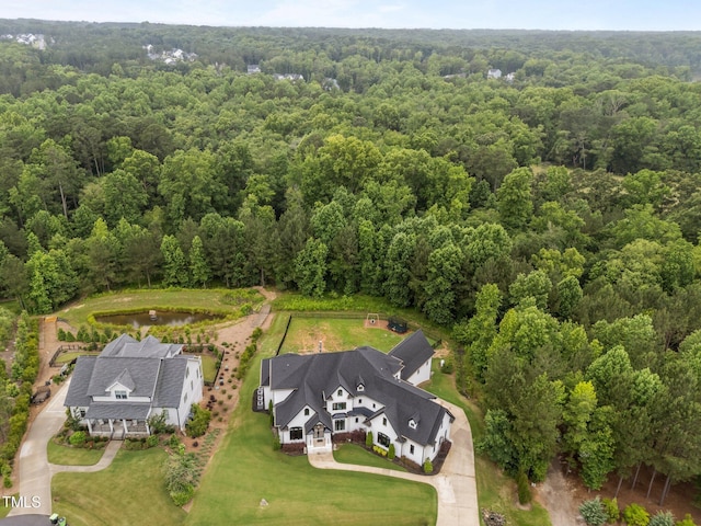 2220 Inwood Landing Ct, Raleigh, NC 27603 - drone / aerial view of a heavily wooded area