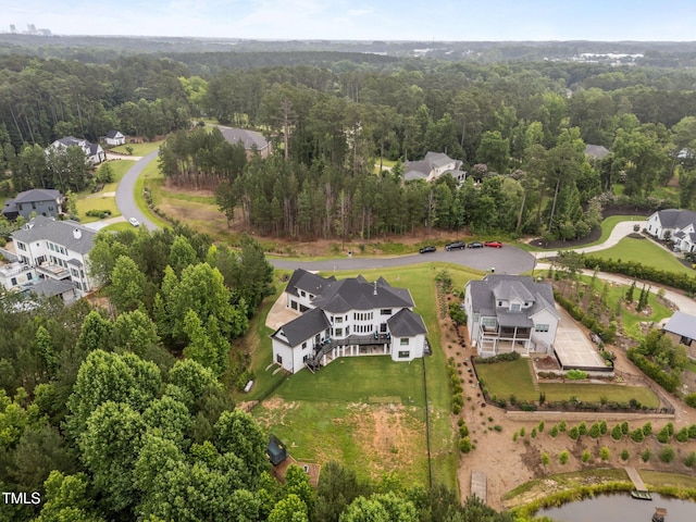 2220 Inwood Landing Ct, Raleigh, NC 27603 - bird's eye view of a heavily wooded area