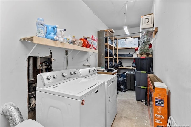 1926 Martindale Dr, Fayetteville, NC 28304 - laundry area with washing machine and clothes dryer