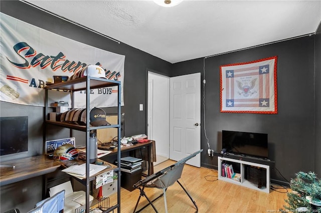 1926 Martindale Dr, Fayetteville, NC 28304 - home office featuring wood finished floors