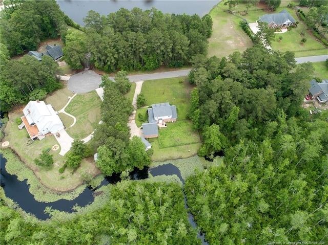 5387 Clubhouse Ln, Hope Mills, NC 28348 - aerial overview of property's location with a large body of water
