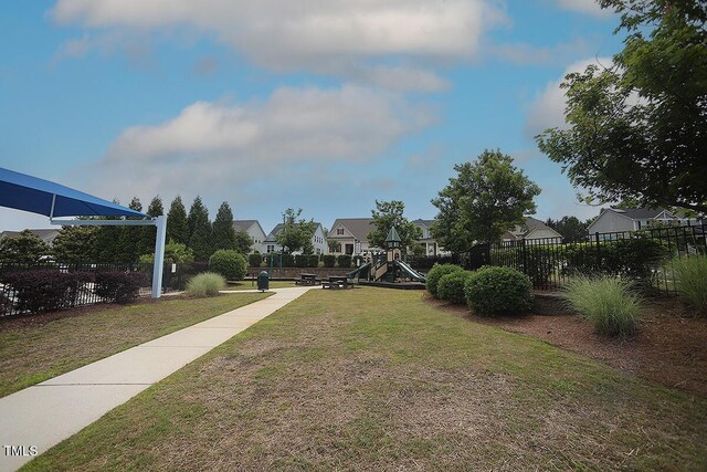 4416 Walker Hallow St, Raleigh, NC 27616 - view of yard with a residential view