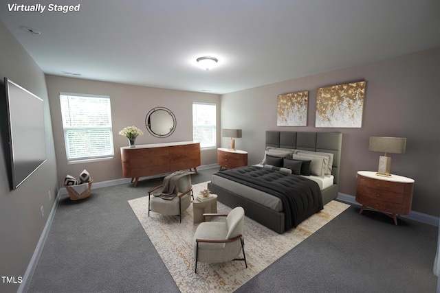 4416 Walker Hallow St, Raleigh, NC 27616 - bedroom with carpet flooring and baseboards