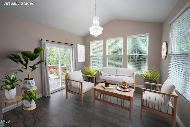 4416 Walker Hallow St, Raleigh, NC 27616 - sunroom / solarium with lofted ceiling