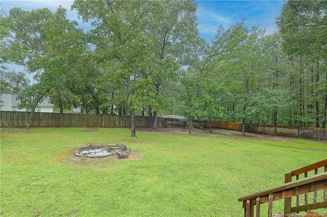 119 Proclamation Dr, Raeford, NC 28376 - view of yard