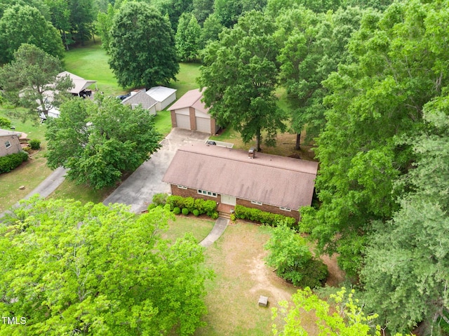 1822 Routh Rd, Burlington, NC 27217 - view from above of property