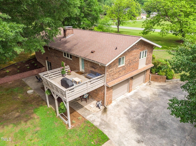 1822 Routh Rd, Burlington, NC 27217 - view from above of property