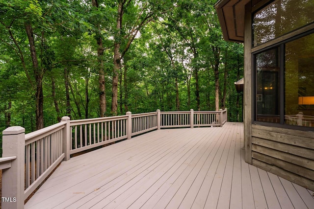 8821 Oconee Ct, Chapel Hill, NC 27516 - view of wooden terrace