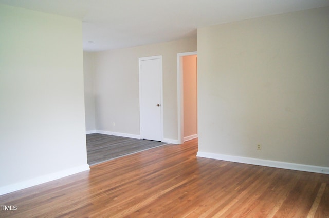 2626 Crestline Ave, Raleigh, NC 27603 - empty room featuring wood finished floors and baseboards