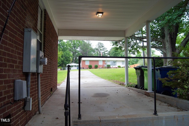 2626 Crestline Ave, Raleigh, NC 27603 - view of patio