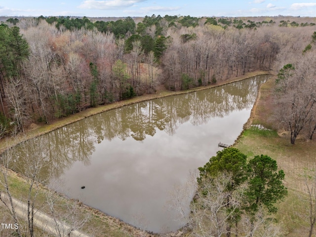 501 Enon Rd, Oxford, NC 27565 - water view featuring a forest