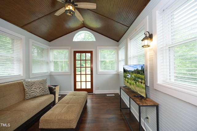 106 E Club Blvd, Durham, NC 27704 - sunroom / solarium with vaulted ceiling