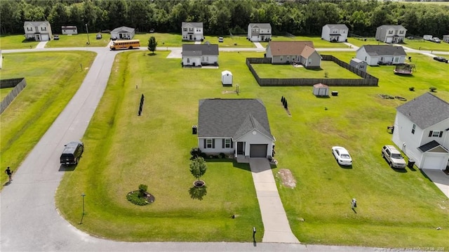 308 Hazel Dr, Stantonsburg, NC 27883 - aerial view of residential area