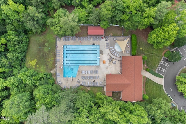 1014 Laurens Way, Knightdale, NC 27545 - drone / aerial view