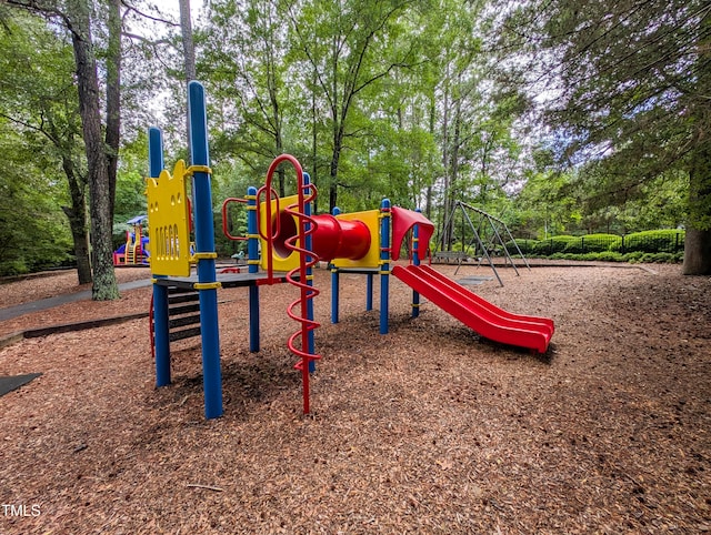 1014 Laurens Way, Knightdale, NC 27545 - community jungle gym with view of scattered trees