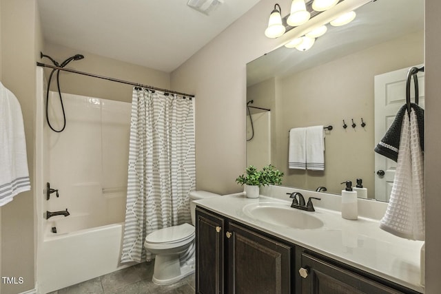 347 Country Mill Way, Fuquay Varina, NC 27526 - full bathroom featuring toilet, vanity, shower / tub combo, and a chandelier