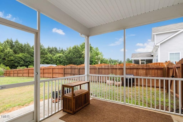 116 Hayfield Dr, Lillington, NC 27546 - view of sunroom / solarium