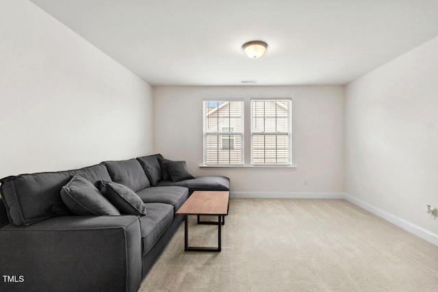116 Hayfield Dr, Lillington, NC 27546 - living area featuring baseboards and carpet floors