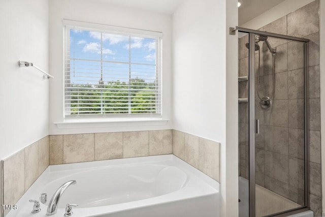 116 Hayfield Dr, Lillington, NC 27546 - full bath featuring a bath and a stall shower