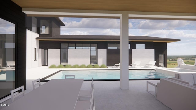 1021 Ferson, Apex, NC 27519 - outdoor pool with a patio area