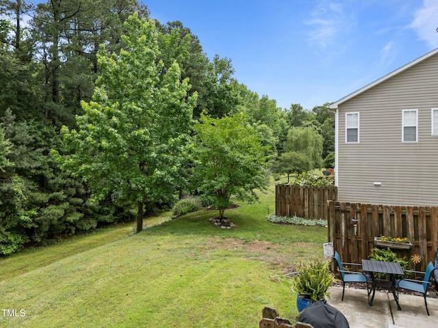2950 Settle In Ln, Raleigh, NC 27614 - view of yard featuring a patio