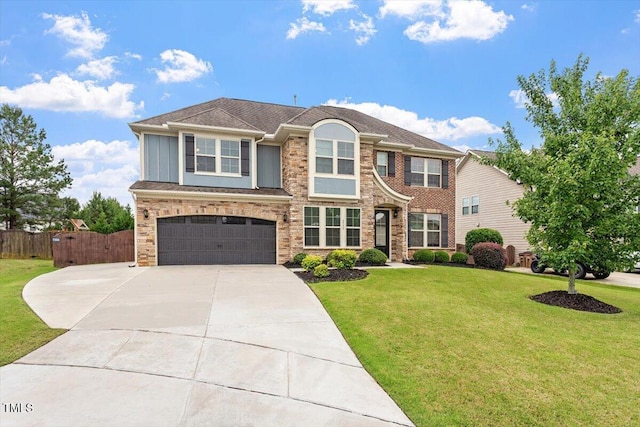 2333 Lantern Walk Ln, Wake Forest, NC 27587 - view of front of home with a garage and concrete driveway