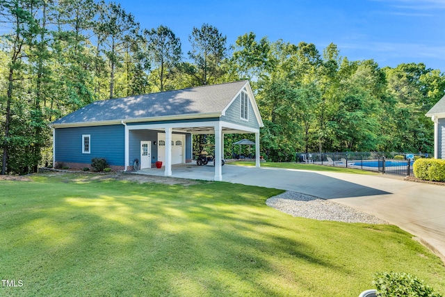 227 Paraggi Ct, Clayton, NC 27527 - view of property's community featuring a pool
