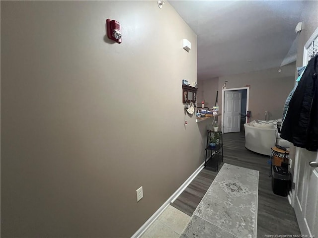 621 Marshtree Ln Unit 303, Fayetteville, NC 28314 - corridor featuring wood finished floors and baseboards