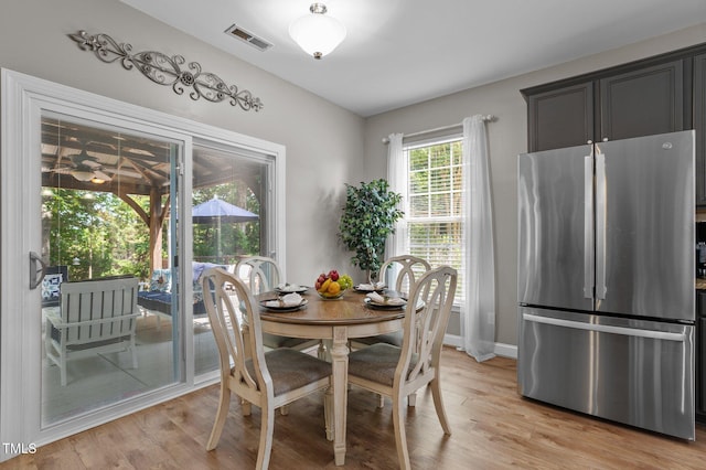 648 Long Melford Dr, Rolesville, NC 27571 - dining room featuring light wood-style flooring and baseboards
