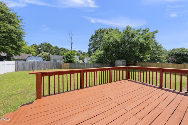 5529 Wood Pond Ct, Raleigh, NC 27610 - view of wooden deck