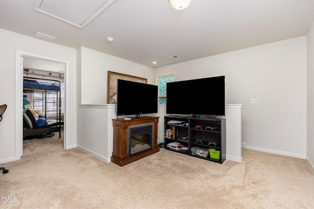 150 Sherrill Place Ln, Garner, NC 27529 - living area with carpet