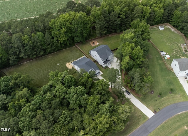 20 Scotland Dr, Youngsville, NC 27596 - aerial view of property and surrounding area