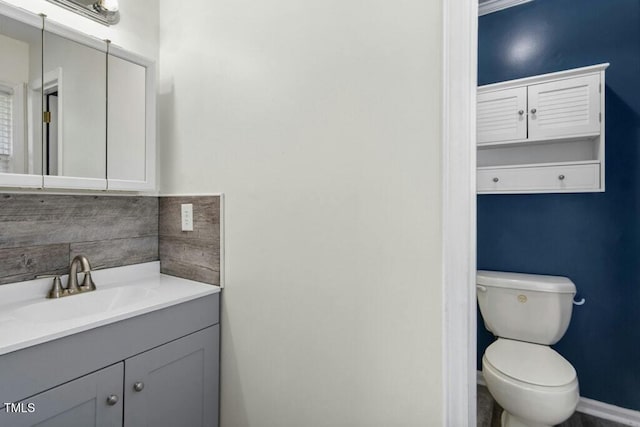 4021 Chaucer Dr, Durham, NC 27705 - half bath with vanity and toilet