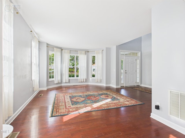 1728 Callandale Ave, Cary, NC 27518 - entrance foyer featuring wood finished floors and baseboards