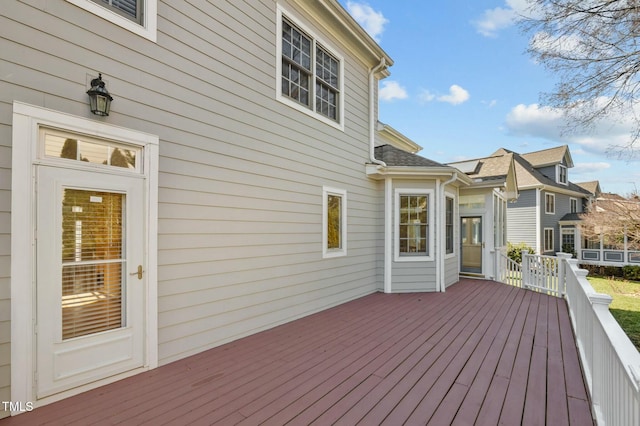100 Maywood Way, Chapel Hill, NC 27516 - view of wooden deck