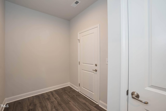 61 Merrifield Ln, Garner, NC 27529 - interior space with dark wood finished floors and baseboards