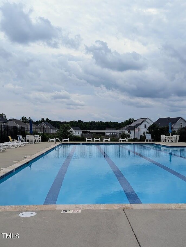1428 White Opal Dr, Knightdale, NC 27545 - community pool featuring a patio area